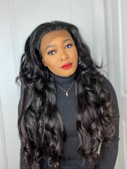 FAB BODY WAVE LACE FRONTAL LUXURY WIG - Fab Beauty Supplies