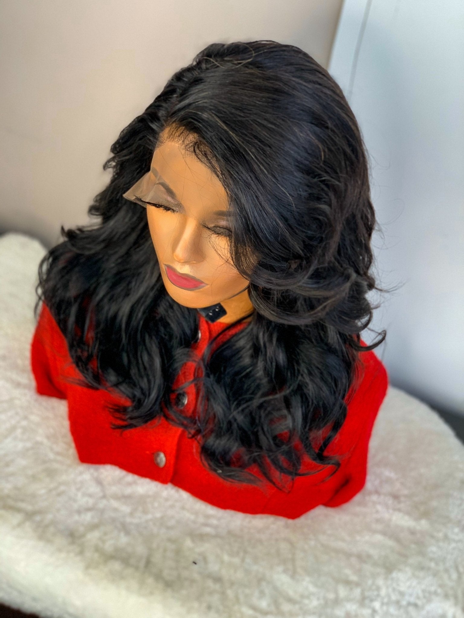 FAB DOUBLE DRAWN CLASSIC WAVE LUXURY LACE FRONTAL WIG - Fab Beauty Supplies