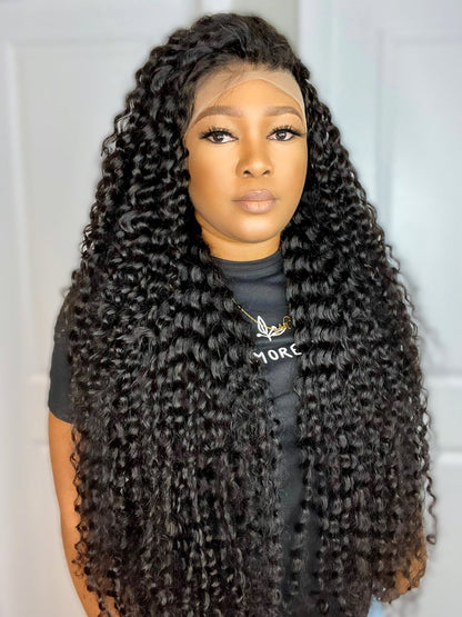 FAB EXOTIC DEEP WAVE LACE FRONTAL LUXURY WIG - Fab Beauty Supplies