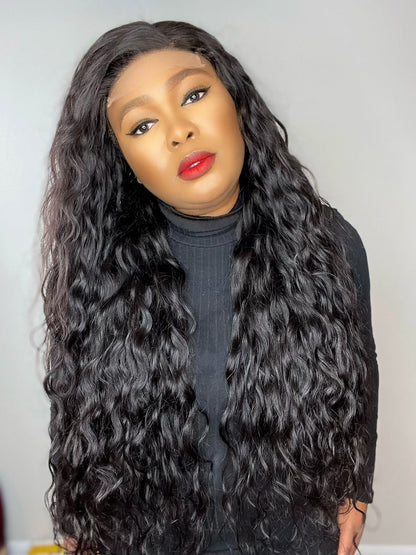 FAB NATURAL WAVE LUXURY LACE CLOSURE WIG - Fab Beauty Supplies