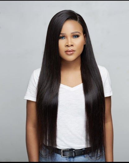 FAB SILKY STRAIGHT LACE FRONTAL LUXURY WIG - Fab Beauty Supplies