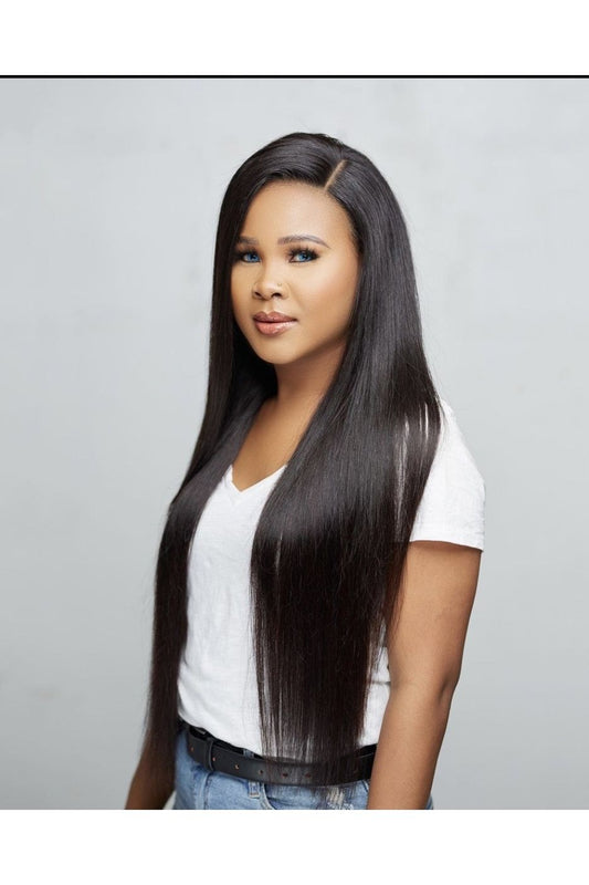 FAB SILKY STRAIGHT LACE FRONTAL LUXURY WIG - Fab Beauty Supplies