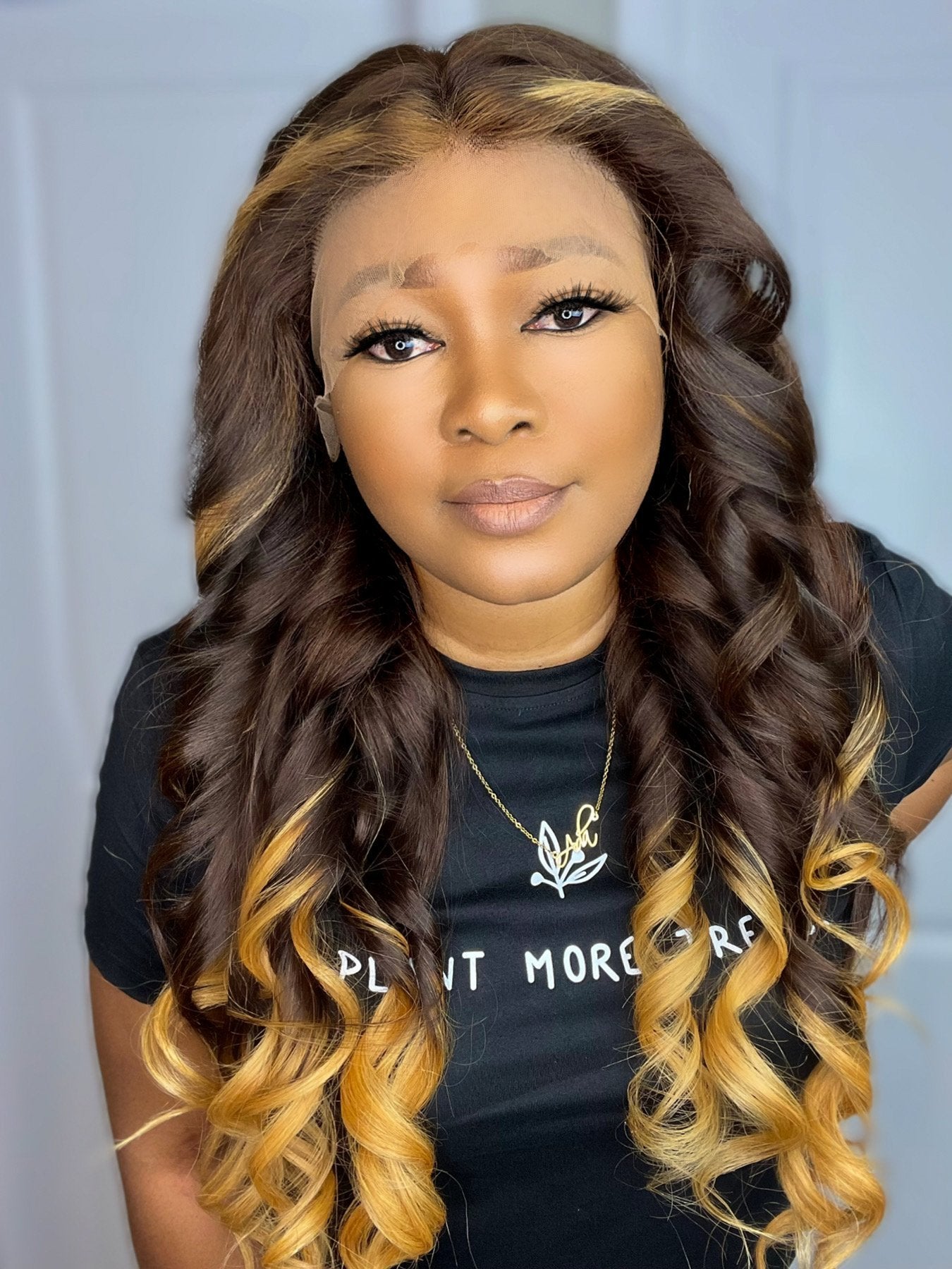 FAB STYLISH LACE FRONTAL LUXURY WIG (OMBRÉ) - Fab Beauty Supplies