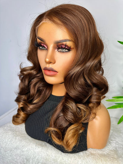 FAB DOUBLE DRAWN CASHMERE LUXURY LACE WIG