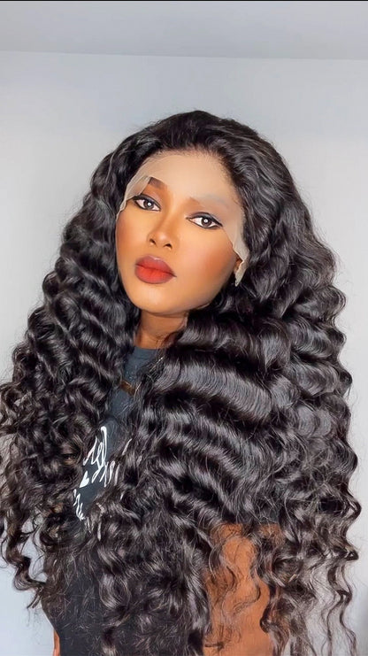 FAB LOOSE DEEP WAVE LACE FRONTAL LUXURY WIG