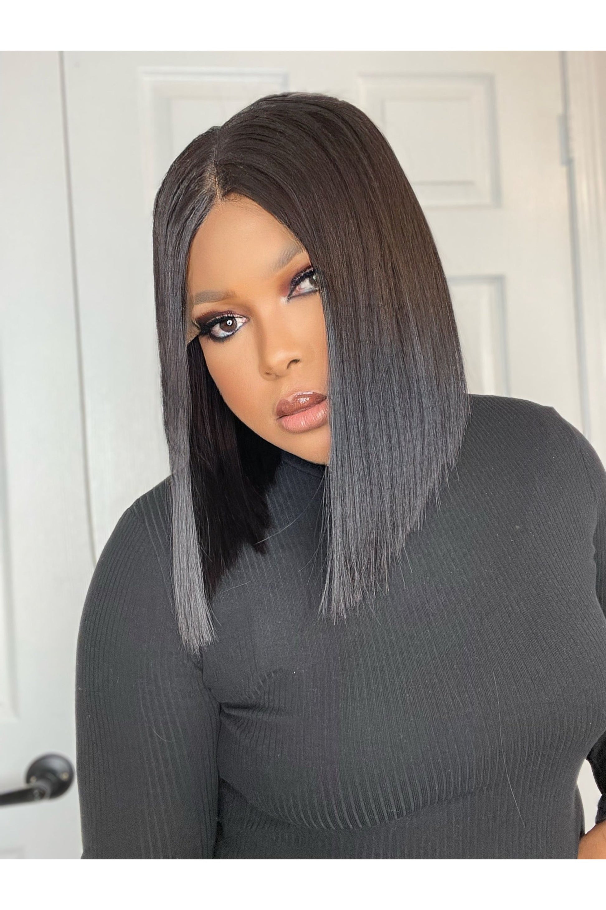 VIETNAMESE SDD SILKY BONE STRAIGHT BOB WIG - Fab Beauty Supplies
