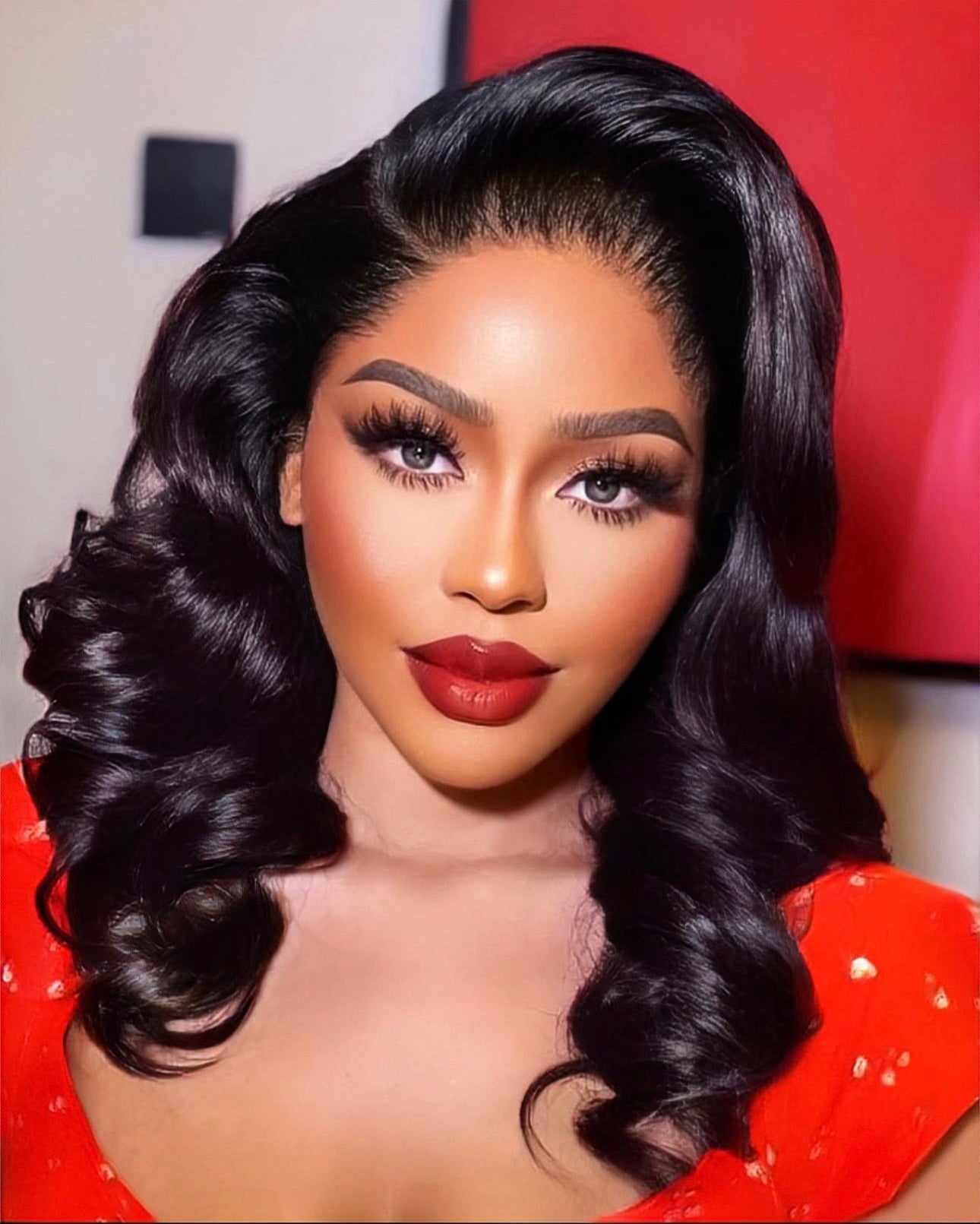 FAB DOUBLE DRAWN CLASSIC WAVE LUXURY LACE FRONTAL WIG
