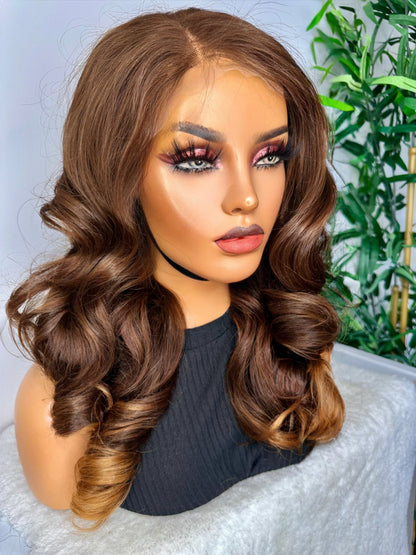 FAB DOUBLE DRAWN CASHMERE LUXURY LACE WIG