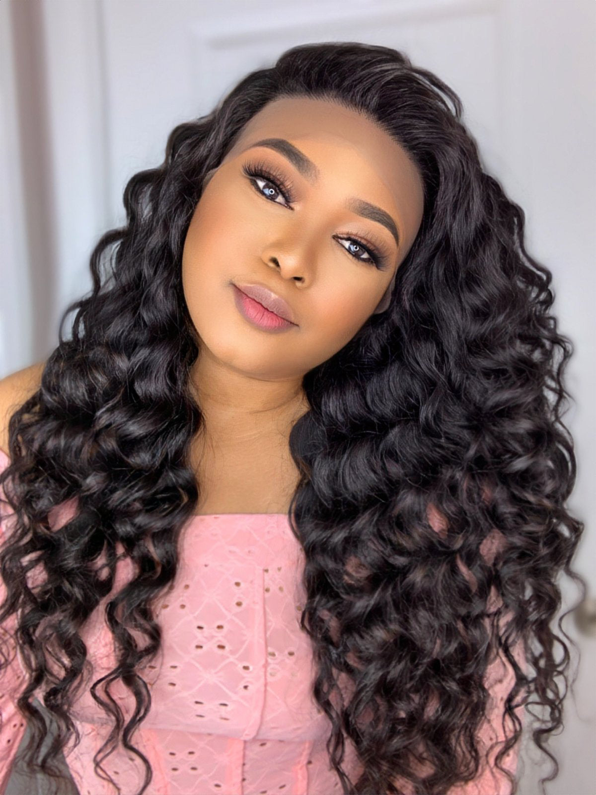 FAB LOOSE DEEP WAVE LACE FRONTAL LUXURY WIG