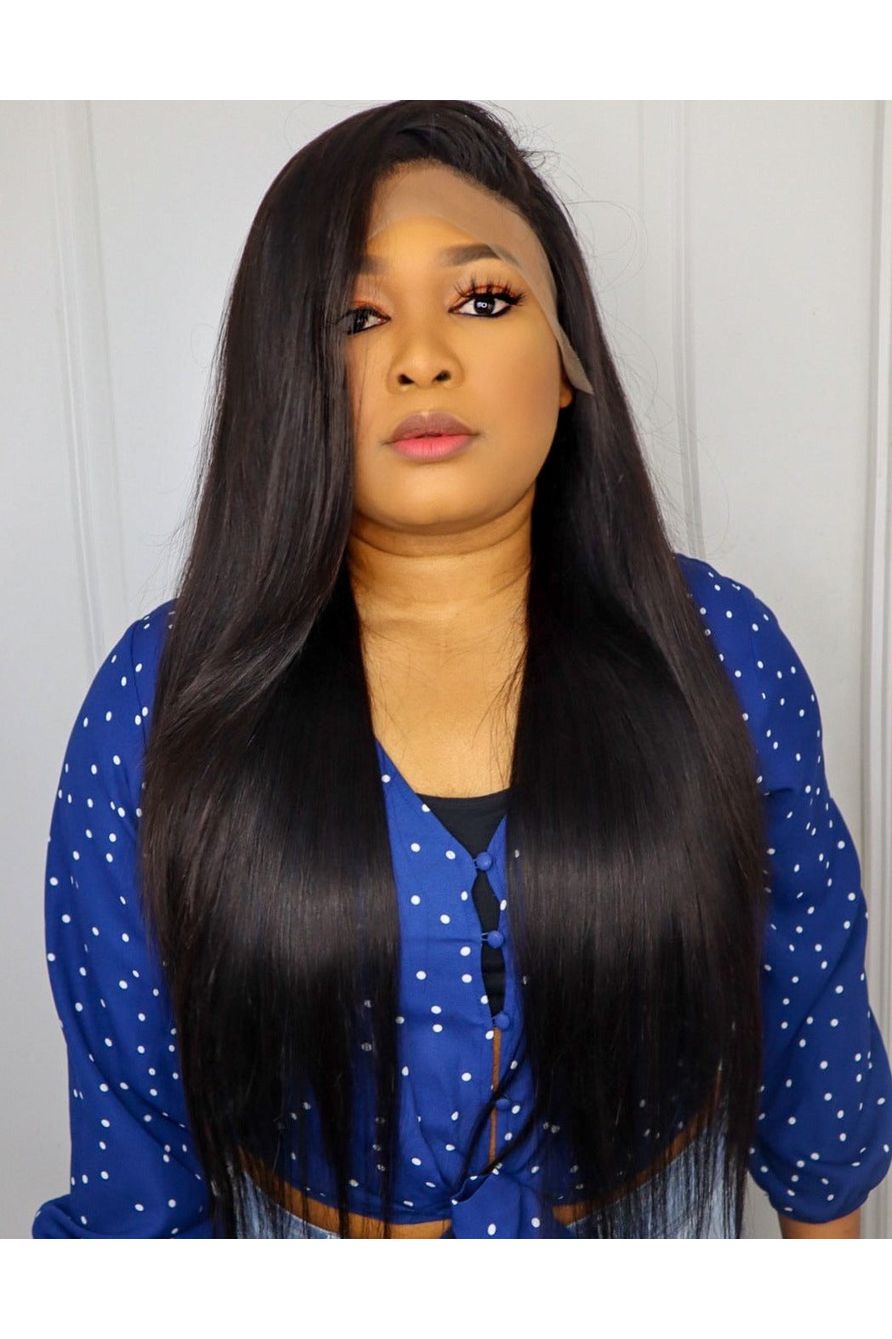 FAB SILKY STRAIGHT LACE FRONTAL LUXURY WIG - Fab Beauty Supplies