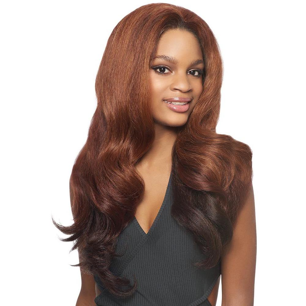 OUTRE SYNTHETIC HAIR HALF WIG QUICK WEAVE BATIK DOMINICAN BLOW OUT RELAXED - Fab Beauty Supplies